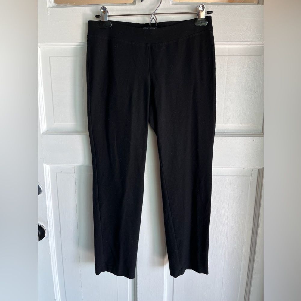 New Eileen Fisher Cropped Black Pants